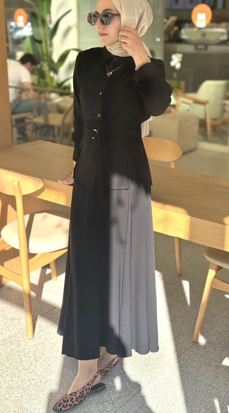 Mira - Siyah Etek Takım