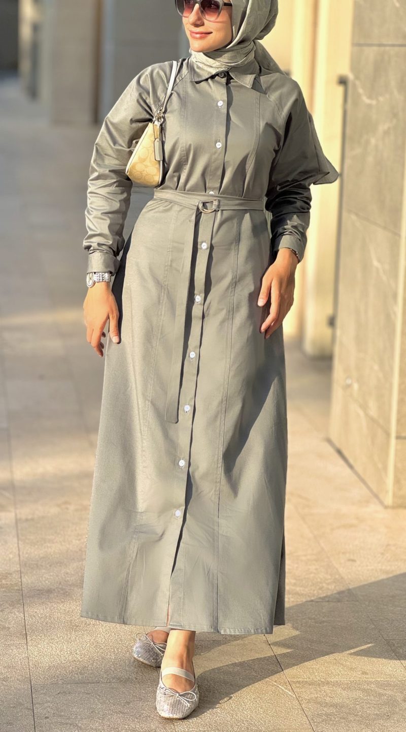 Thalia - Antrasit Elbise