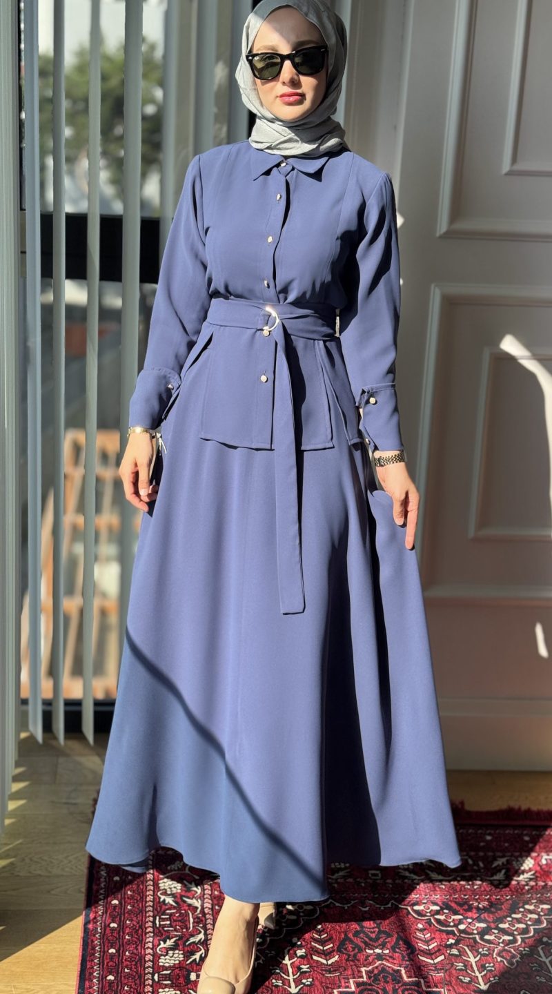 Mira - İndigo Etek Takım