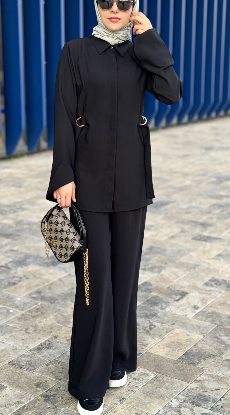 Carla - Siyah Pantolon Takım